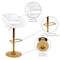 Flash Furniture White Vinyl Adjustable Height Barstool CH-122070-WH-G-GG - alternate 10